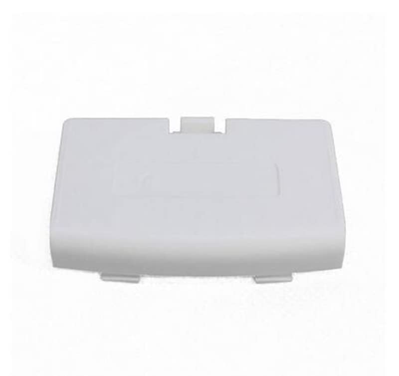 Image of Battery Pack Back Door Cover Lid Case for Gameboy Advance GBA Console Accessories Replacement (White)