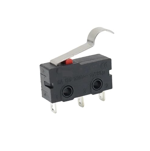 Interrupteur de fin de course KW12 miniature NO/NF inverseur 3 broches pour automatisme 5A 250V