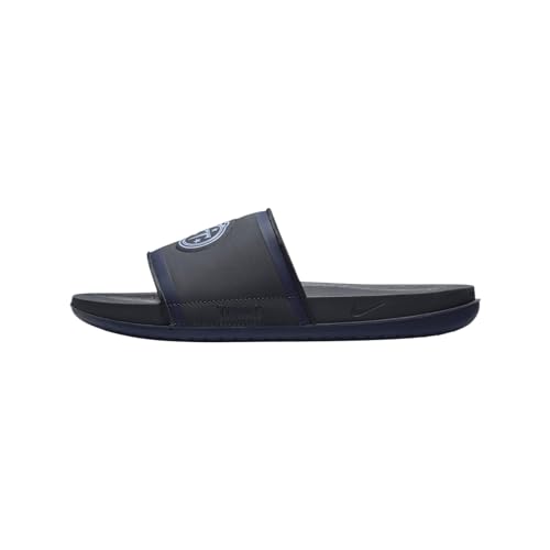 Nike Offcourt (Tennessee Titans) Slide (DD0551-002, Anthracite/College Navy/Valor Blue)