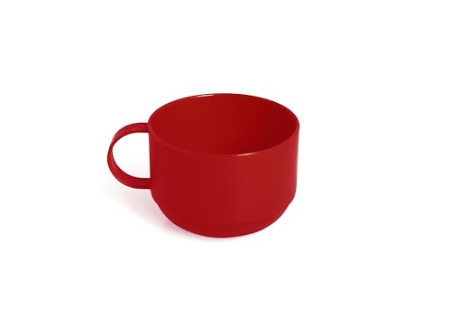 Excelsa Rainbow Tazza Jumbo 0.50 Litri, Rosso, 8 Centimeters cm