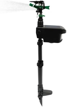 Pxolerig Motion Activated Sprinkler Deter Animal Cat, Rabbits, Birds, Dogs Repellent Outdoor Lawn Motion Sensor Water Sprinkler for Garden, Yard