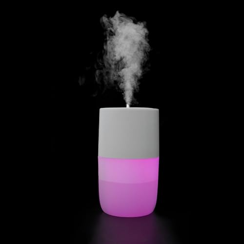 Difusor aromático eléctrico portátil con luz LED y USB miniatura 3