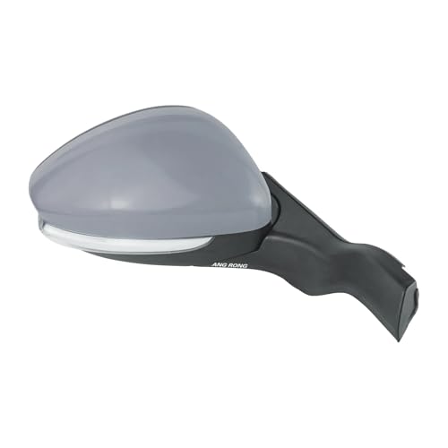 Car Rearview Mirror Assembly For Peugeot 208 CA CC 2008 CU 2012-16 Basic 7 Wires Model Right Side Door Wing Mirror W/Indicator Primer Rearview Assembly