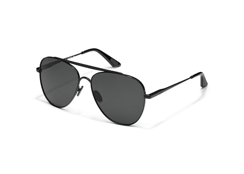 Image of QUAY Free Fall Mens Polarized Aviatior Sunglasses