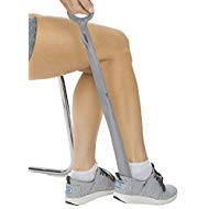 Product Image of the Vive Long Shoe Horn with Handle for Seniors (23') - Sock Remover and Long Handled Shoehorn for Men & Women - Boot, Shoe Helper and Sock Aid - Adjustable Extra Reach with Patent-Pending Foldable Design