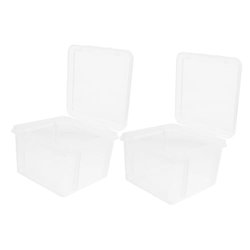 Caja transparente para almacenamiento de monedas, pack de 2 miniatura 1