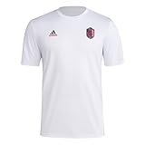 adidas Men's St. Louis City Soccer Club MLS Long Sleeve T-Shirt, White, Large