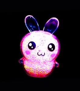 Amazon | 光るぷにぷにぷるるんうさぎちゃんミニサイズ 色