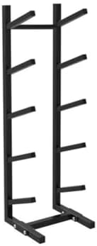 Free-Standing Snowboard & Surfboard Rack - Multi-Functional Storage for Wakeboards, Skateboards, Outdoor Gear - Ideal Home & Garage Organizer (25x25x85cm)