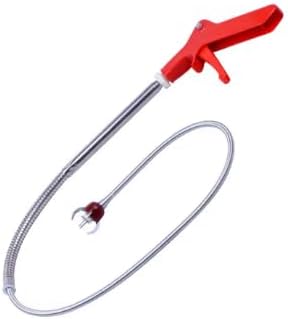 Toilet Grabber Flexible Drain Cleaning Tool Clog Remover Reacher Tools Extra Long Sewer Pipe Cleaner Auger Pickup Sink Super