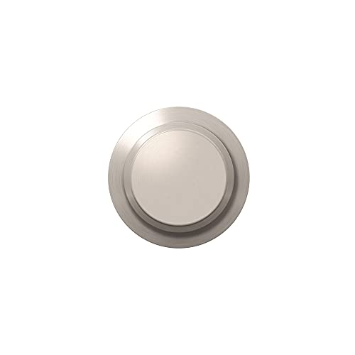 Image of SCHLAGE F10 BWE 619 Bowery Door Knob, Hall & Closet Passage Lock, Satin Nickel (Pack of 4)