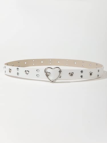 Verdusa Women's Casual Buckle Waist Belt Pu Leather Belts for Jeans Dress2