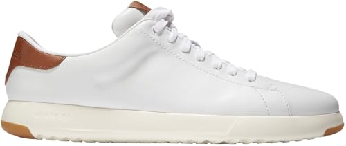 Image of Cole Haan Men's Grandpro Tennis Sneaker, White /British Tan, 9.5-W US