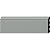 Ekena Millwork BBD04X00BA 4 3/4-Inch H x 1/2-Inch P x 94 1/2-Inch L Barcelona Baseboard Molding