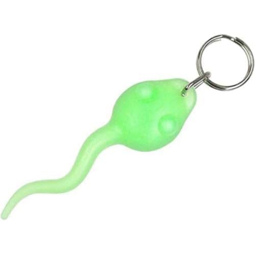 Porte-clés spermatozoïde en gros lot de 100 pour cadeau humour et prévention