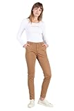 Type de fermeture : zippée Le Temps des Cerises Pantalon Chino Dyli4 Cappuccino