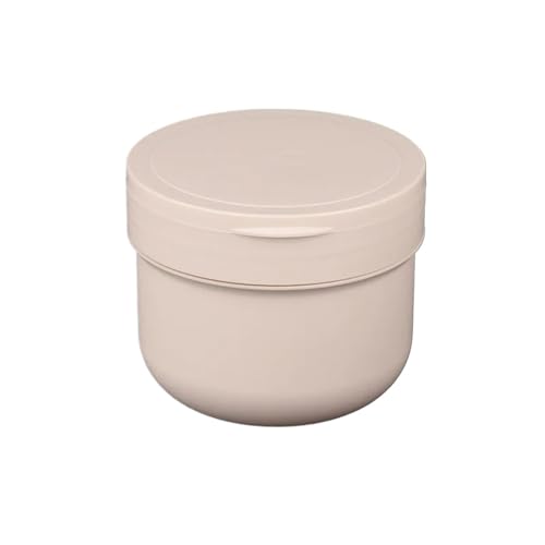 Tarros de cosméticos， 1 unidad de botella de crema facial esmerilada, tarro de loción, contenedor vacío cosmético, botella de mascarilla for el cabello, botella dividida recargable con cuchara for cre