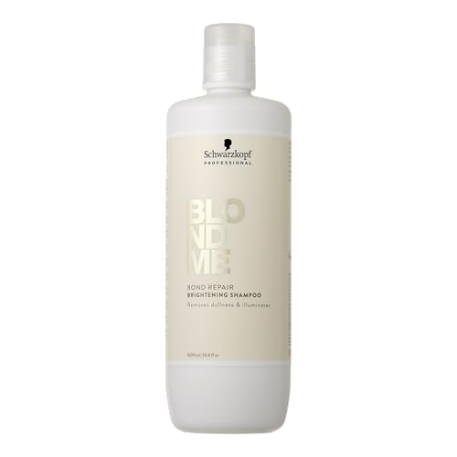 Champú Iluminador Blondme Bond Repair soin lavant grand format cheveux décolorés