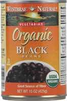 Westbrae Natural Organic Black Beans, 15 Ounce - 3 per case.