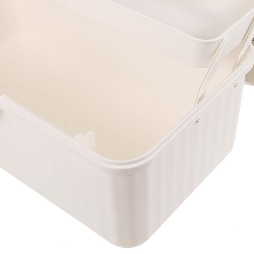Boîte de rangement médicaments grande capacité pour cosmétiques en PP - 4