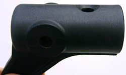 Nova Replacement Parts for Zoom Rollators - V42076 Black Plastic Hinge for BACKREST