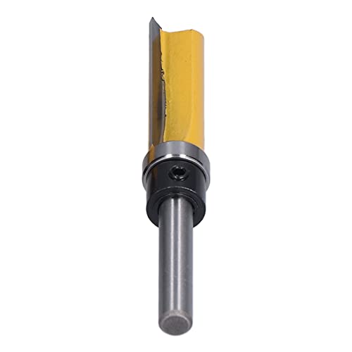 Fafeicy 4 peças fresa de acabamento nivelado, padrão de aço carbono, fresa de rolamento de liga reta