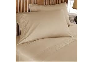 Luxurious Queen Sleeper Sofa Bed Sheet Set in Taupe