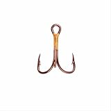 Eagle Claw 2X Treble REG Shank Curved Point