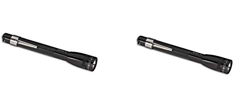 Mag Instrument Maglite ミニ LED 2セル AAA 懐中電灯 ブラック - SP32016 2個パック