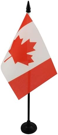 AZ FLAG Bandera de Mesa de Canadá 15x10 cm - Banderina de Despach...