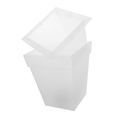 Kisangel Pot De Fleurs Décoratif Solaire Lumineux Extérieur Jardinière Éclairante Imperméable Pour Jardin Terrasse Et Balcon