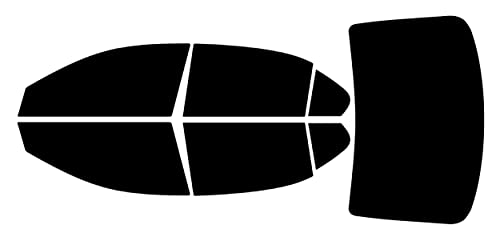 True Line Automotive Precut Car Tint Kit - Compatible with Volkswagen Jetta Sedan 2012-2018 - 20% All Side and Back Windows - Pre Cut Tint Film