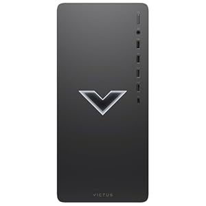 HP Victus 15L TG02-2002NA | Intel Core i5-14400F | NVIDIA GeForce RTX 4060 Gaming PC | 16 GB RAM | 512 GB SSD | Windows 11 Home | High-Performance Tower for Gaming, Streaming & Content Creation