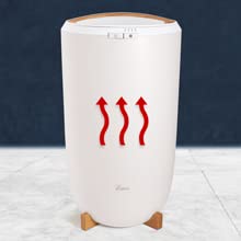 Zadro Large Hot Towel Warmer Bucket Timer Electric Towel Warmer For Bathroom Auto-Shut Off Heated Towel Warmer Spa (White) #TOP6