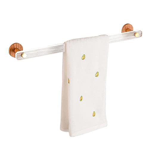 Porte-serviettes adhésif 60cm antirouille pour éviter les moisissures de serviettes