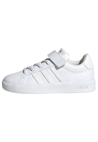 adidas Mixte Enfant Grand Court 3.0 Children Shoes, FTWR White/FTWR White/FTWR White, 30.5 EU