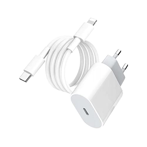 Carregador Turbo 20w + Cabo Conector Compatível iPhone Lightning