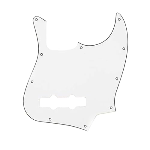�y�������K�i�z Allparts �I�[���p�[�c PG-0755-035 White Pickguard for Jazz Bass 8047