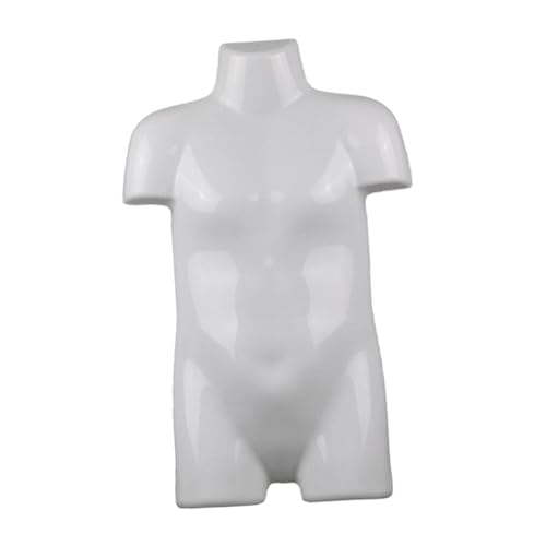 harayaa Maniquí para niños, Torso, Ropa Interior, Traje de baño, Estante de exhibición, Ropa de Medio Cuerpo, Estante de exhibición para Ventana
