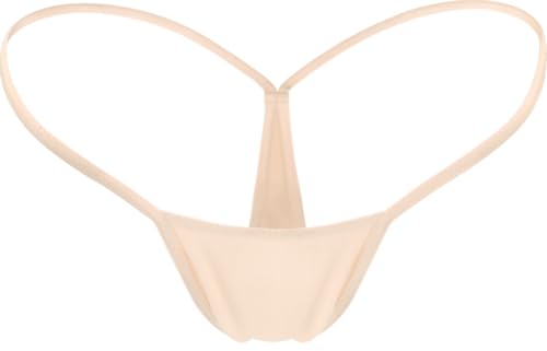 HEROPIE G-string Thongs for Women Seamless Thong Low Rise Micro Back Bikini Bottom No Show Panties Underwear