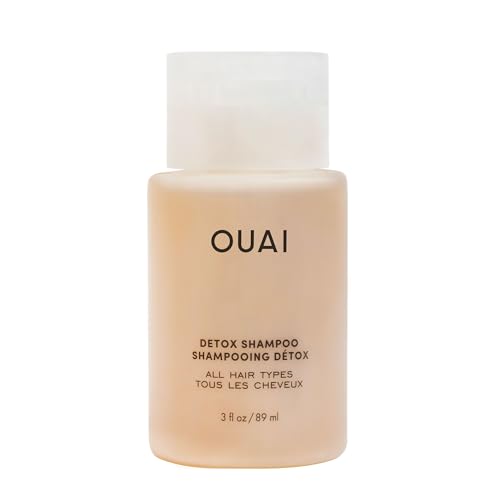 OUAI Detox Shampoo Travel Size - Clarifying Shampoo for Build Up, Dirt, Oil, Product and Hard Water...