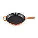 Le Creuset, Skillet en Fonte Émaillée, Rond, Ø 23 cm, Compatible avec Toutes Sources de Chaleur (Induction Incluse), 1.93 kg, Volcanique