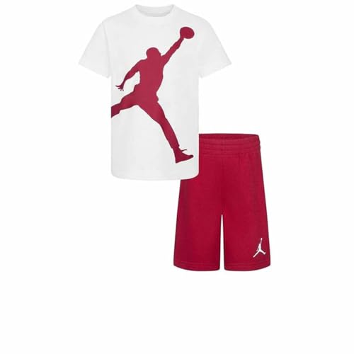 Nike Conjunto Deportivo para Niños Knit Blanco Rojo Multicolor 2 Piezas
