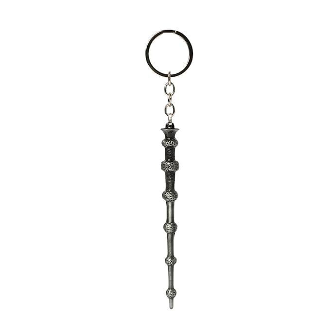 Vintage Wizard Magic Wand Keychain | Antique Finish Fantasy Wand Pendant | Metal Key Ring for Bags, Bikes & Car Keys-image-26