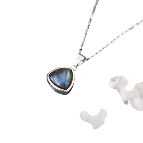 Collier en Argent S925 et Pendentif Labradorite : le cadeau idéal