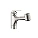 KWC Faucets 10.061.033.000 DOMO Pull Out Kitchen Faucet, 9", Chrome