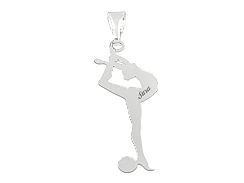 Ciondolino a forma di Ginnasta con palla, in