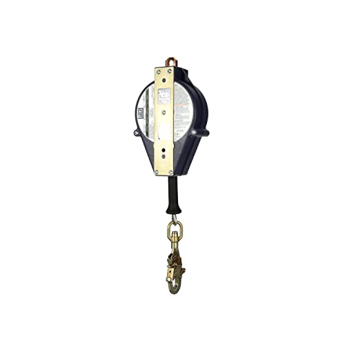 Image of 3M DBI-SALA Ultra-Lok, 3504433 Self Retracting Lifeline, 20' 3 /16 inch Galvanized Cable With Swivel Snap Hook, Blue