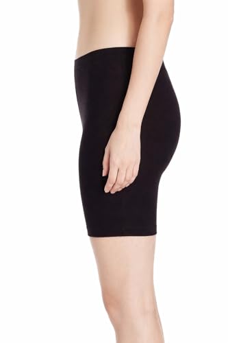 Image of ICEDIVE Women's High Coverage Super Combed Cotton Elastane Stretch Mid Waist Shorties