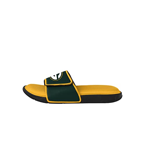 FOCO Green Bay Packers NFL Mens Foam Sport Slide - M2